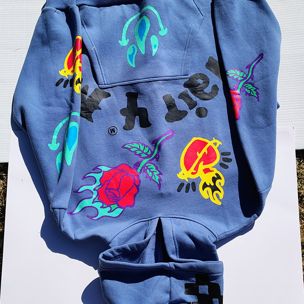 Pacsun Colorful Graphic Hoodie